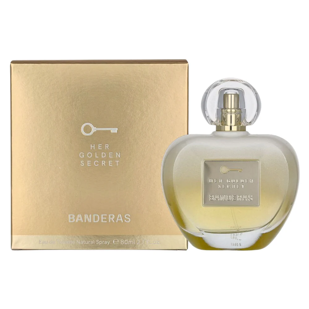 ANTONIO BANDERAS HER GOLDEN SECRET FOR WOMEN EDT 80ML
